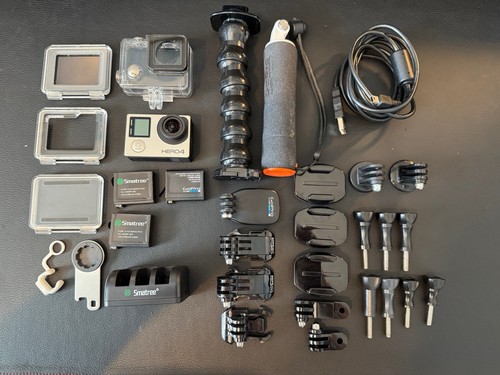 Gopro hero4 silver bundle - gopro,